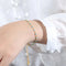 KTM-480339 Fashion New Seed Bead Necklace 18K Gold Bohemian Style Enamel Drop Oil Color Crystal Beaded Choker Necklace Bracelet Jewelry Set