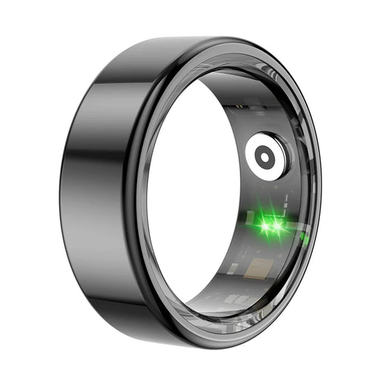 KTM-483347 IP68 Waterproof Smart Ring with Blood Oxygen and Sleep Monitoring - Classic Design for Couples