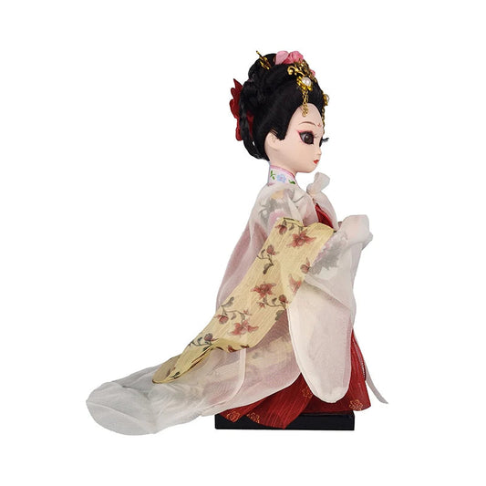 KTM-483475 Metal Silk Action Figure of Yang Guifei - Movable Miniature Gift