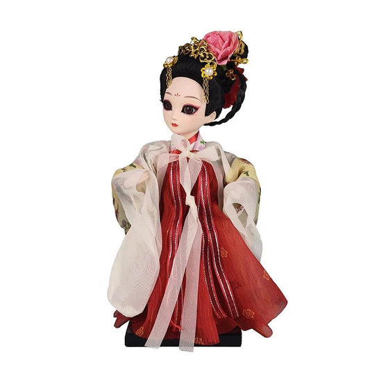 KTM-483475 Metal Silk Action Figure of Yang Guifei - Movable Miniature Gift