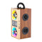 KTM-509715 Wireless Wood Bluetooth Speakers with Stereo Subwoofer for Home Audio and Desktop Use