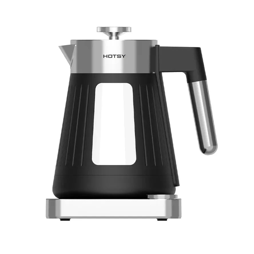 KTM-510291 Portable Mini Glass Electric Kettle with Digital Control, 1.6L Capacity and Automatic Shut-Off