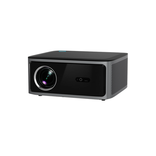 KTM-519187 1080P Wi-Fi Home Projector with Android OS, Auto Keystone, and Built-in Speaker, 40-200 Inch Projection Size
