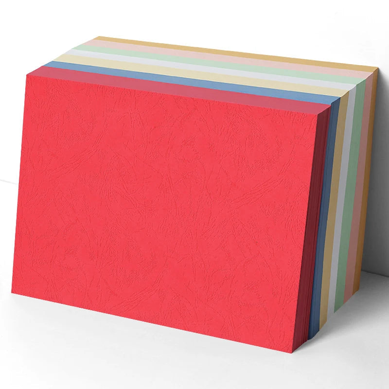 KTM-520915 A4 230gsm Embossed Texture Cardstock Paper in Multiple Colours – 50 Sheets Pack