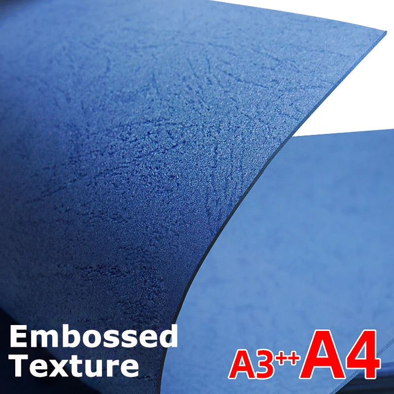 KTM-520915 A4 230gsm Embossed Texture Cardstock Paper in Multiple Colours – 50 Sheets Pack