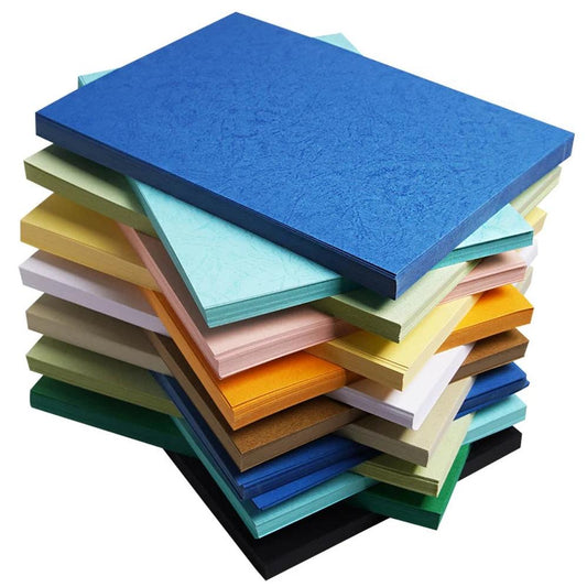 KTM-520915 A4 230gsm Embossed Texture Cardstock Paper in Multiple Colours – 50 Sheets Pack