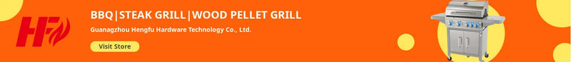 KTM-528275 Extra Large Heavy-Duty Charcoal BBQ Grill with Foldable Side Table for Outdoor Cooking
