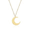KTM-530515 Muslim Jewelry Hypoallergenic Jewelry Custom Moon Pendant Arabic Calligraphy Embossed Necklace Islamic Ayatul Kursi Jewelry