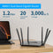 KTM-541267 AC1200 Dual Band Wi-Fi Router for Home Networks Compatible with Spectrum