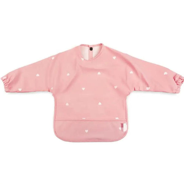 KTM-549267 SS24 Customized Leak Proof Washable Waterproof Feeding Baby Bib PU Big Pocket Polyester