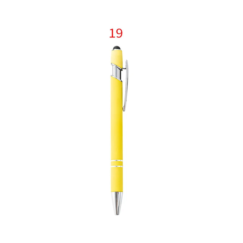 KTM-552979 Custom Multi-Coloured Metal Ballpoint Pen with Stylus for Office and School Use