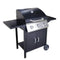 KTM-553939 Komenjoy G029300 3-Burner Outdoor Gas Grill with Warming Rack and Removable Grease Pan