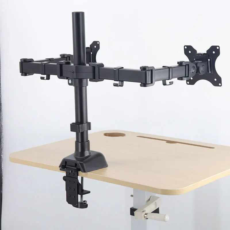 KTM-568083 Dual Monitor Mount Wall Arm for 32 Inch LCD and Laptop Support