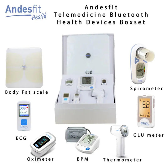 KTM-569811 Smart Bluetooth Blood Glucometer with WiFi and Free App for Health Monitoring