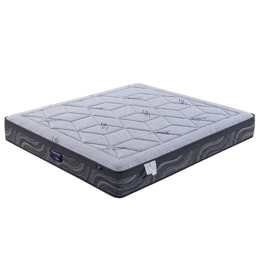 KTM-573843 Queen King Size Black Pocket Spring Mattress with Soft Cooling Foam Top Layer for Hotels