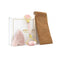 KTM-585491 Rose Quartz Facial Massage Roller and Gua Sha Set with Pouch and Gift Box