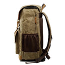 KTM-595795 Large Capacity Canvas Camera Backpack – Special Purpose Rucksack for Photographers and Adventurers