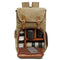 KTM-595795 Large Capacity Canvas Camera Backpack – Special Purpose Rucksack for Photographers and Adventurers