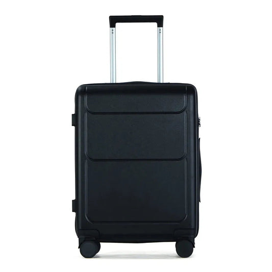 KTM-600211 Lightweight Hard Shell Carry-On Cabin Luggage Suitcase with 4 Wheels