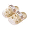 KTM-618707 Summer Wholesale Cute Leather Casual Shoes with Stock Availability Soft Sole Non-Slip Cartoon Baby Buckle Toddler Sandals
