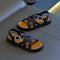 KTM-630163 Summer New Girls' Sandals with Soft Non-Slip Bottom Hot Style Unique Textured Beach Sandals for Children