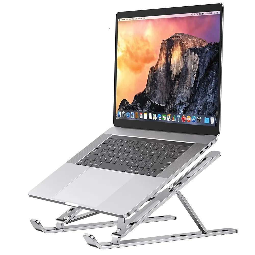 KTM-636115 Portable Steel Foldable Monitor and Laptop Mount for Office Use