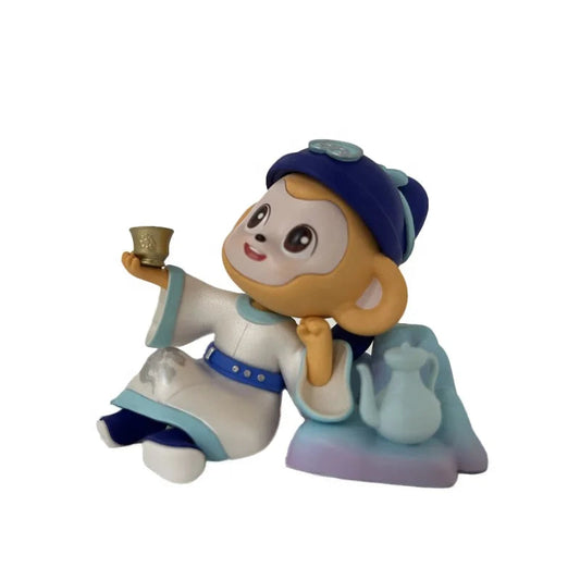 KTM-640467 Custom Action Figure - Chinese Ancient Style Monkey Toy for Kids and Collectors