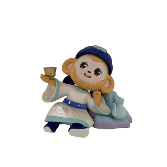 KTM-640467 Custom Action Figure - Chinese Ancient Style Monkey Toy for Kids and Collectors