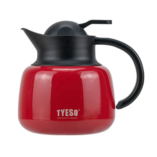 KTM-641235 Stainless Steel Vacuum Insulated Tea Kettle with Lid and Tea Infuser - Multiple Capacities and Colours Available