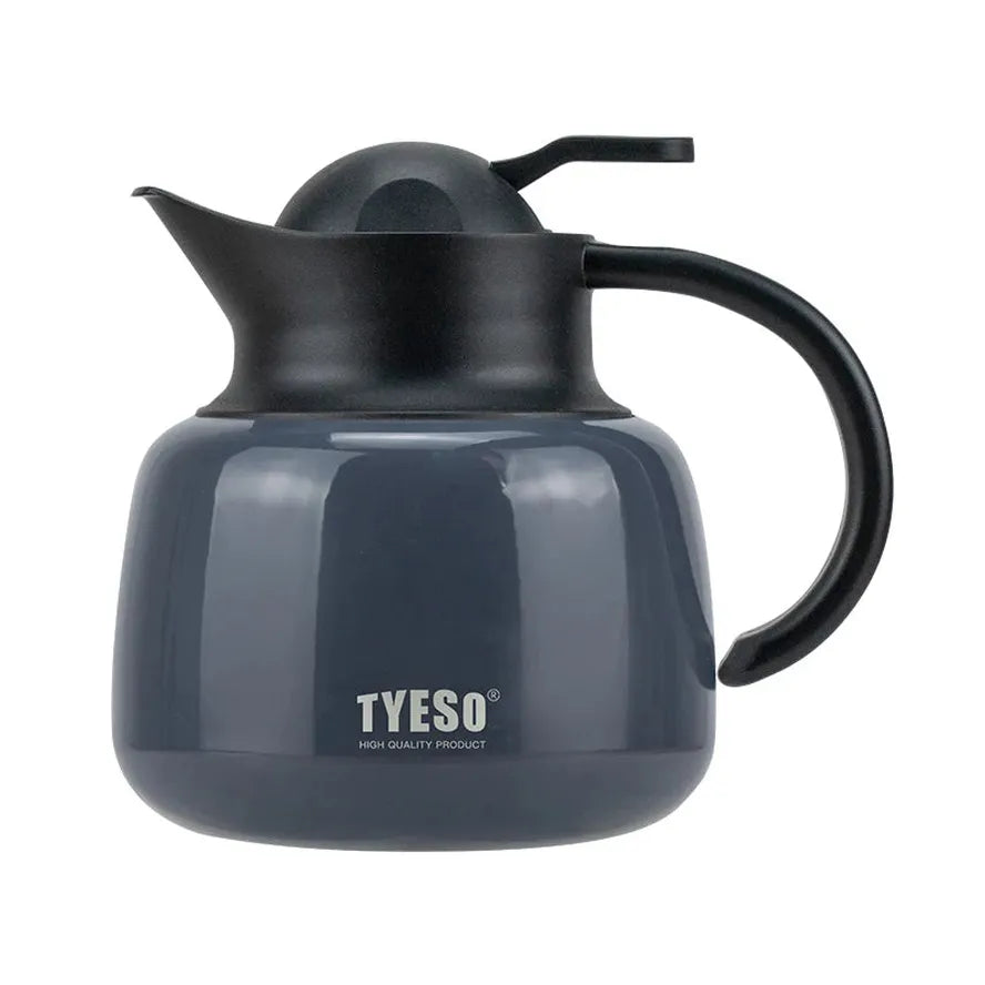 KTM-641235 Stainless Steel Vacuum Insulated Tea Kettle with Lid and Tea Infuser - Multiple Capacities and Colours Available