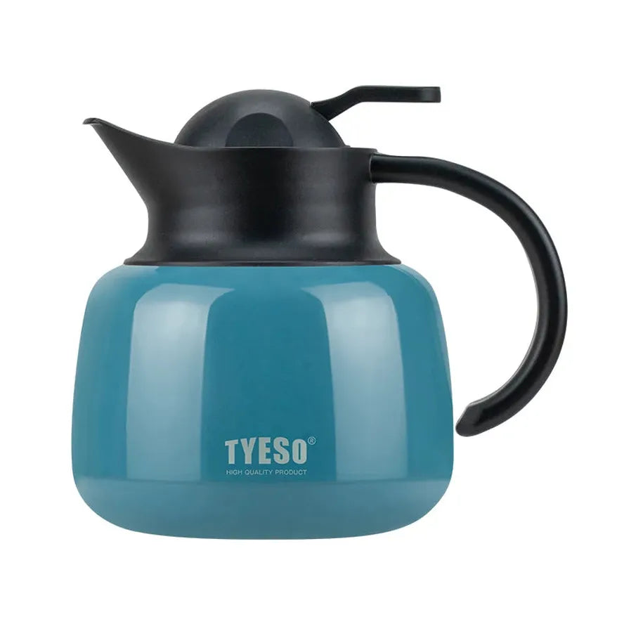 KTM-641235 Stainless Steel Vacuum Insulated Tea Kettle with Lid and Tea Infuser - Multiple Capacities and Colours Available