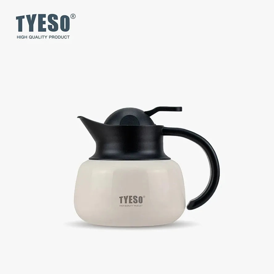 KTM-641235 Stainless Steel Vacuum Insulated Tea Kettle with Lid and Tea Infuser - Multiple Capacities and Colours Available