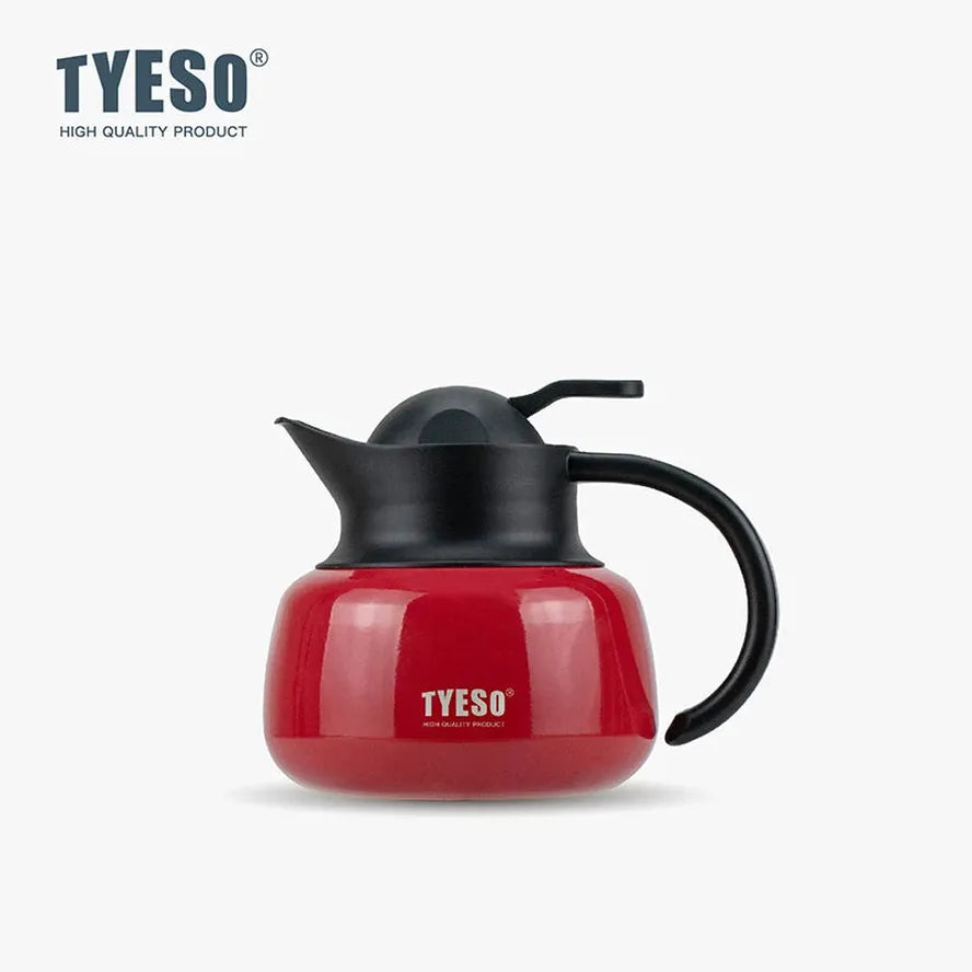 KTM-641235 Stainless Steel Vacuum Insulated Tea Kettle with Lid and Tea Infuser - Multiple Capacities and Colours Available