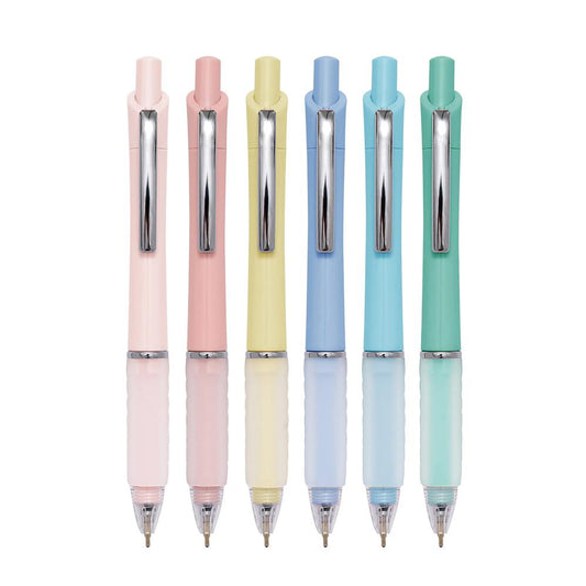 KTM-649043 Candy-Coloured Plastic Ballpoint Pen Set for Gifts