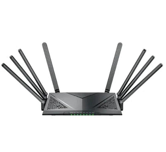 KTM-651155 WiFi 6 AX6000 Dual-Band Long Range Indoor Mesh Router with 2.5 Gigabit WAN/LAN Connectivity