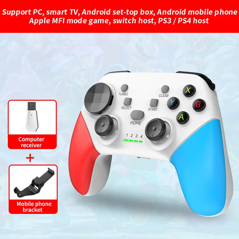 KTM-663443 Wireless Gaming Controller with Touch Pad and Built-in Battery for Mobile Devices