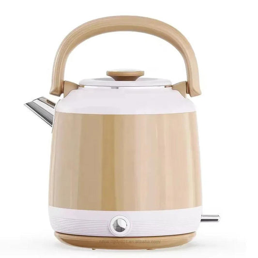 KTM-668435 1.8L Double Layer Electric Kettle with LED Indicator - 304 Stainless Steel Inner Pot Water Boiler