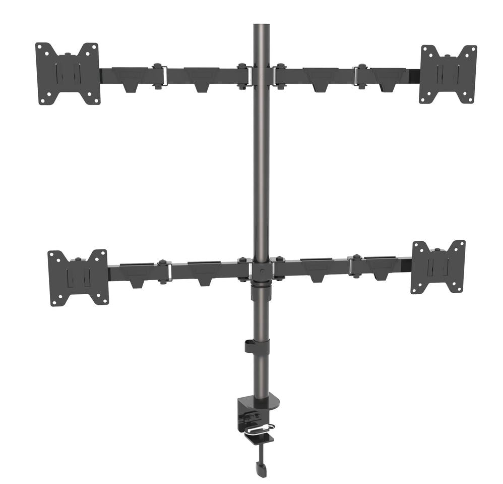 KTM-684883 Height Adjustable Desktop Monitor Stand for Ergonomic Viewing