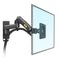 KTM-697555 360 Degree Adjustable Gas Spring Monitor Holder Arm for 24"-35" Screens, Wall Mount, Aluminium Alloy Construction