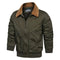 KTM-697683 Men's Winter Lapel Jacket Velvet Thickened Sports Pilot Jacket Added Cashmere Thickened Velvet Men's Coats