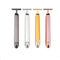 KTM-708819 24k Gold Vibrating Facial Lifting Beauty Bar with T Shape Electric 3D Face Roller Massage