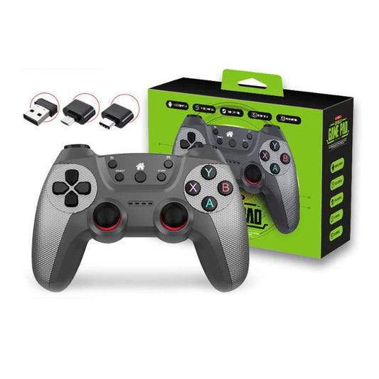 KTM-720659 2.4GHz Wireless Gamepad Controller for Android Devices, Smart TVs, PC, and PS3
