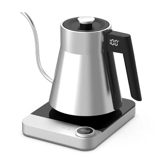 KTM-741907 Electric Gooseneck Kettle with Thermostat Control, 1500W Power, 1.8L Capacity, Plastic Material, Automatic Shut-Off