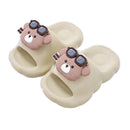 KTM-744787 Lovely Kids' 3D Cartoon EVA Beach Sandals Anti-Slip Soft Sole Summer Slippers Cute and Comfortable Indoor-Outdoor Slides