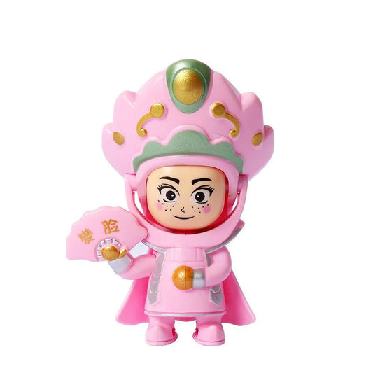 KTM-778707 Sichuan Opera Face Change Traditional Cultural Action Figure Doll