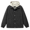 KTM-787859 Fashion Man Coat Casual Oversized Sports Design Long Canvas Jacket Zipper Closure Suede Jacket Man