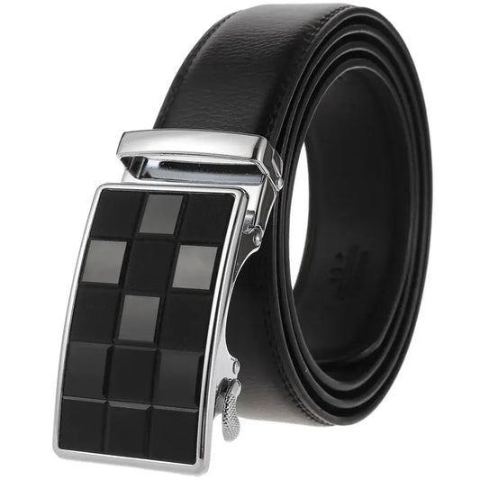 KTM-799955 Luxury Automatic Genuine Leather Belt for Men - Model LY36-22059-1