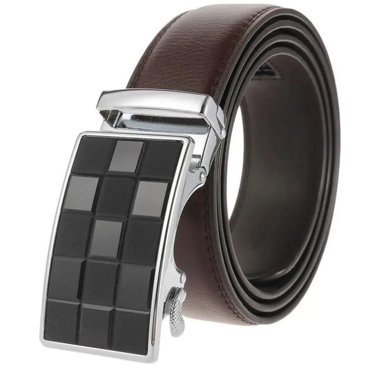 KTM-799955 Luxury Automatic Genuine Leather Belt for Men - Model LY36-22059-1