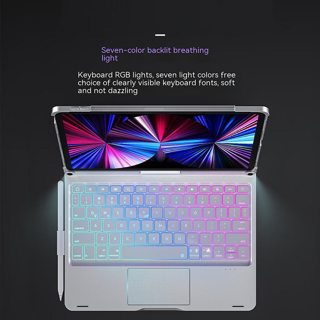 KTM-813139otatable iPad Keyboard Case with Power Bank