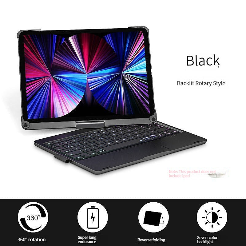 KTM-813139otatable iPad Keyboard Case with Power Bank